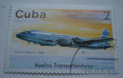 Image #1 of 2 Centavos 1988 - Douglas DC-4 (1948)