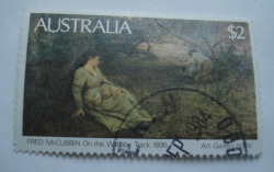 Image #1 of 2 Dollars 1981 - On The Wallaby Track, Fred McCubbin