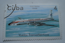Image #1 of 4 Centavos 1988 - Douglas DC-7 (1961)