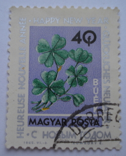 40 Filler 1963 - Four-leaf clover