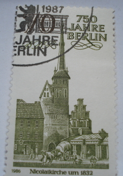 70 Pfennig 1986 - Nikolai Church