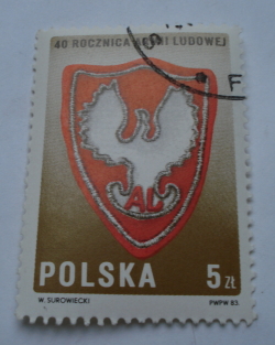 5 Zloty 1983 - Badge of General Bem Brigade