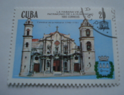 20 Centavos 1985 - Havana Cathedral