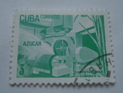 3 Centavos 1982 - Sugar processing plant