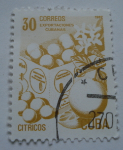 Image #1 of 30 Centavos 1982 - Citrus fruit