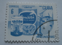 6 Centavos 1982 - Canned fruits