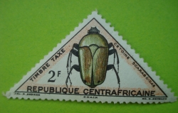 2 Francs CFA - Cetoine scaraboidae