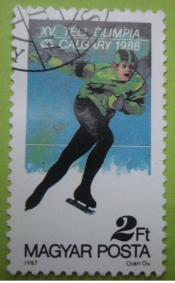 Image #1 of 2 Forint - 1988 Winter Olympics, Calgary - Speed Skating