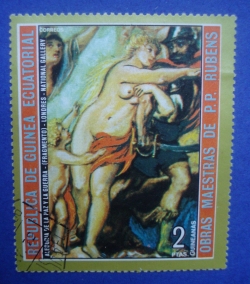 2 Pesetas- Rubens - Alegoria de la Paz y la Guerra