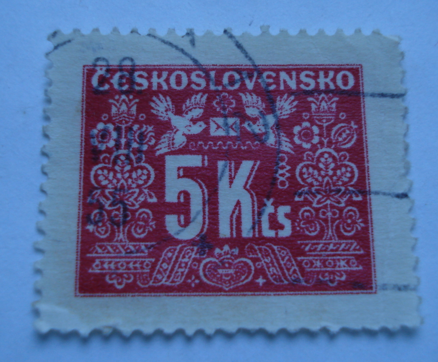 5-koruna-1946-misc-czechoslovakia-stamp-52680