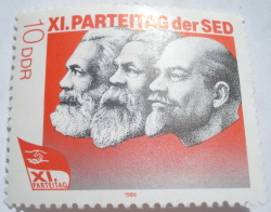 Image #1 of 10 Pfennig 1986 - Marx, Engels, Lenin