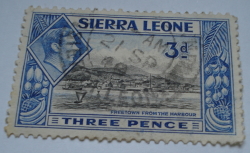 Image #1 of 3 Penny - Freetown from the Harbour