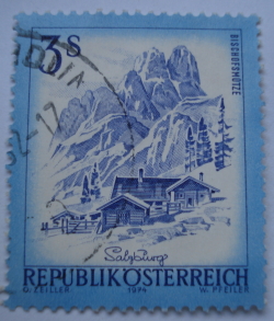 Image #1 of 3 Schilling 1974 - Bischofsmütze im Dachsteinmassiv, Salzburg