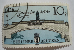 10 Pfennig 1985 - Podul Gertrauden
