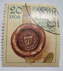 20 Pfennig 1984 -  Wollweber, Berlin