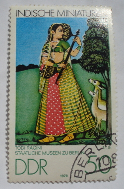 Image #1 of 50 Pfennig 1979 - Ragini Todi (secolul al XVII-lea)