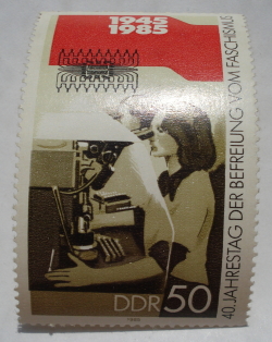 50 Pfennig 1985 - Aniversarea Eliberării