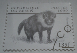135 Francs - Brown Hyena (Hyaena brunnea)