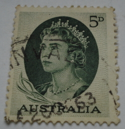 Image #1 of 5 Penny - Queen Elizabeth II