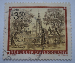 Image #1 of 3.50 Schillings 1984 - Manastirea Geras