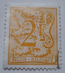 Image #1 of 2 Francs - Number on Heraldic Lion