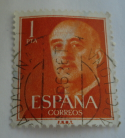 1 Peseta 1955 - Franco, General