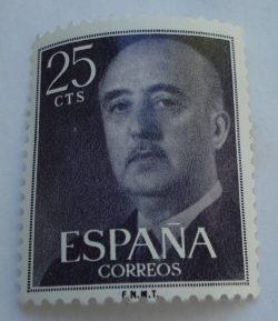 25 Centimos 1955 - Franco, General