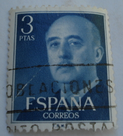 Image #1 of 3 Pesetas 1955 - Franco, General
