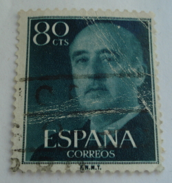 80 Centimos 1955 - Franco, General