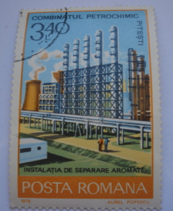 3.40 Lei - Chemical plant Pitesti