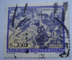 Image #1 of 5.50 Shillings 1986 - Priora din Sf. Gerold