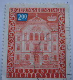 Image #1 of 2.00 Francs - Government building (Liechtenstein)