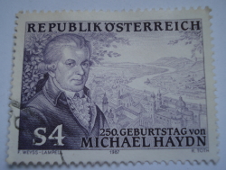 Image #1 of 4 Schilling 1987 - 250th Birth Anniversary of Michael Haydn