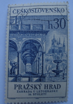 30 Haler 1966 - Belvedere Palace and St. Vitus Cathedral