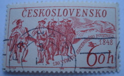 60 Haler 1968 - Slovak Uprising 1848, 120th Anniversary