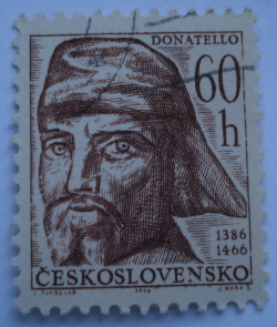 60 Haler 1966 - Donatello (1386-1466), sculptor italian