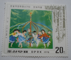 Image #1 of 20 Chon 1978 - Tansimjul (maypole dance)