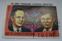 Image #1 of 20 Ekuele - V. Gorbatko, Y. Glazcov and "Soyuz 24"