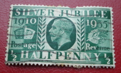Image #1 of 1/2 Penny 1935 - Silver Jubilee