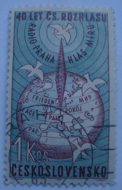 Image #1 of 1 Koruna 1963 - National Radio Service