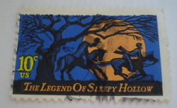 Image #1 of 10 Cents 1974 - Legend of Sleepy Hollow: Headless Horseman and Ichabod