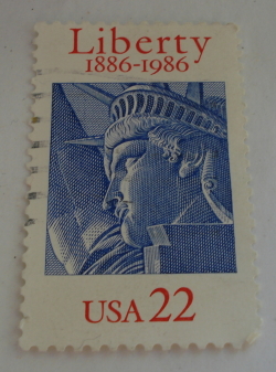 22 Cents 1986 - Statue Of Liberty