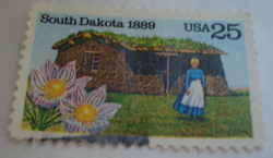 25 Cents 1989 - South Dakota Statehood Centennial