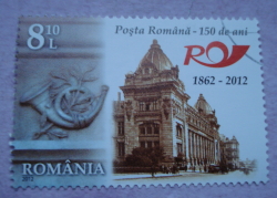 8.10 Lei 2012 - Romanian Post - 150 Years of Tradition and Modernity