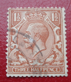1 1/2 Penny 1912 - George V