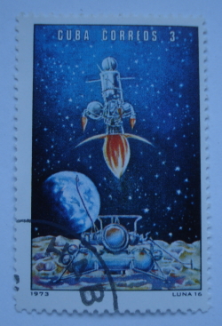 Image #1 of 3 Centavos 1973 -  Luna-16