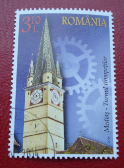 3.10 Lei 2014 - Trumpeter's Tower of Mediaș