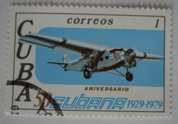 Image #1 of 1 Centavo 1979 - Airplane (Cubana)