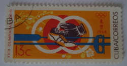 Image #1 of 13 Centavos 1964 -  Summer Olympic Games - Tokyo