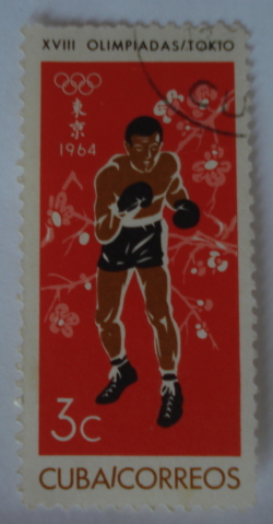 Image #1 of 3 Centavos 1964 - Summer Olympic Games 1964 - Tokyo